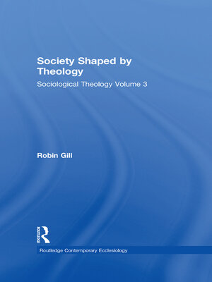 cover image of Society Shaped by Theology